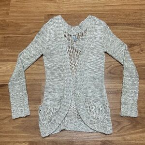 Vanity - Women’s Open-Knit Blend Cardigan Sweater - Size S